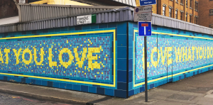 Love what you do mosaic