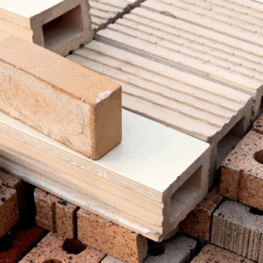 Building materials including various bricks